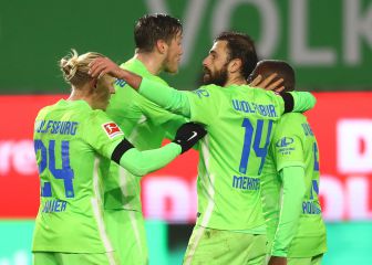 El Wolfsburgo marca una manita y se asienta en Europa