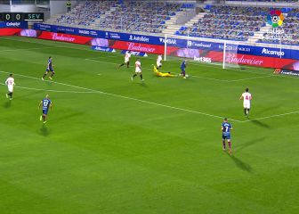 'Harakiri' en el Alcoraz: Sandro y uno de los fallos más gordos de la temporada