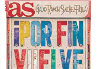 La portada de AS de la vuelta de LaLiga, premiada por el Sevilla