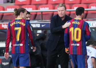 Koeman, optimista con la lesión de Lenglet y 'toque' a Mingueza
