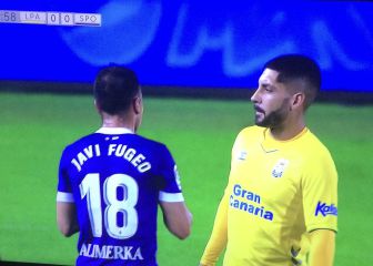 Error de serigrafía en Las Palmas: de Javi Fuego a Javi Fugeo