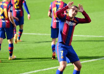 Griezmann se cuela en el homenaje de Messi a Maradona
