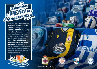 El Deportivo abrirá Riazor para recoger alimentos y juguetes