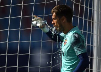 Aitor Fernández, entre algodones de cara al Getafe