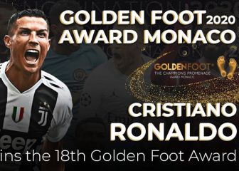 Cristiano gana el Golden Foot