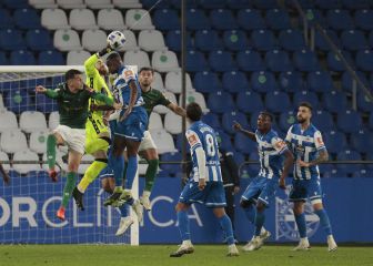 La defensa de Vázquez, en números del Superdepor