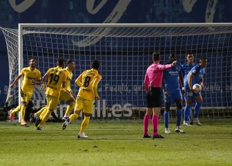 Yanis noquea al Fuenla y deja al Málaga en zona de playoff