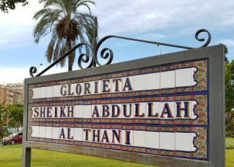 La rotonda de Al Thani ya es historia