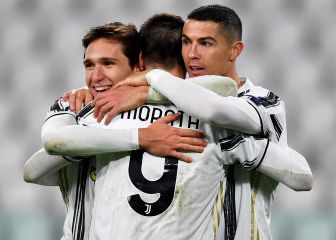 La Juve golea con CR750 y un Morata de récord