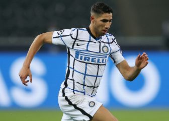 Achraf se reencuentra desde el banquillo