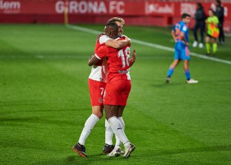 Sylla le ha dado ocho puntos al Girona con sus cinco goles