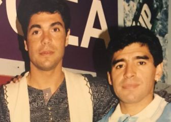 Hugo Issa, dueño del Lorca Deportiva, estuvo con Maradona en México 86