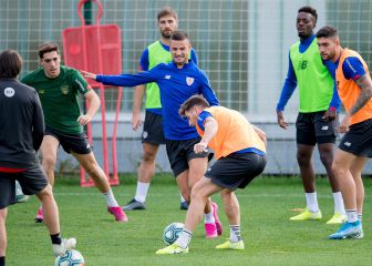 Hace frío fuera de Lezama para Larrazabal, Guruzeta y Andoni López