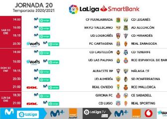 Segunda también juega en Navidad: así son los horarios