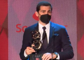 El discurso ejemplar de Iker Casillas: Premio AS Trayectoria