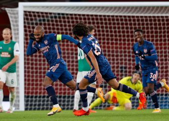 El Arsenal es feliz en la Europa League