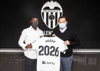Oficial: El Valencia renueva a su perla Yunus Musah hasta 2026