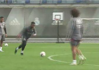 El gol de Vinicius entrenando que dará que hablar en el madridismo: si siempre fuera así...