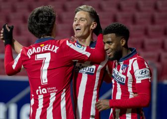 Atlético de Madrid-Valladolid en imágenes