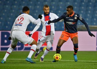 Un PSG a medio gas y con suplentes gana en Montpellier