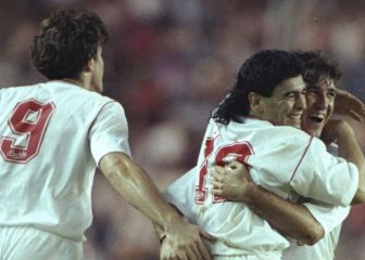 El día que Maradona bailó al Real Madrid con el Sevilla