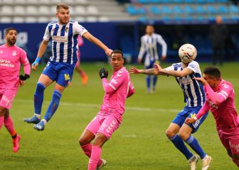 Ponferradina y Las Palmas se estrellan contra los postes