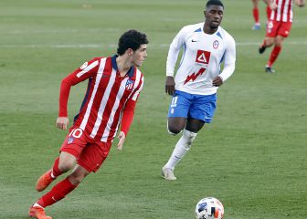 Un penalti en el 92' continúa con el hundimiento del Atleti B