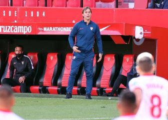 Lopetegui, pese a todo, es el técnico sevillista que menos pierde