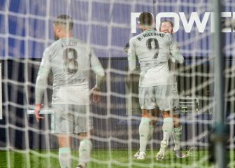 Borja Iglesias, tras casi un año: 