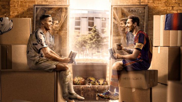El Barça enamora con la 'historia entre Messi y Cristiano'