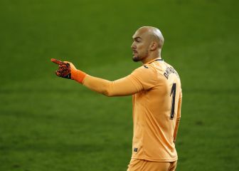 Dmitrovic, el 'antimisiles' azulgrana