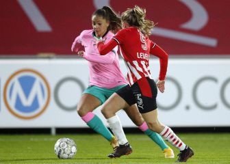 El Barcelona deja la eliminatoria encarrilada goleando al PSV