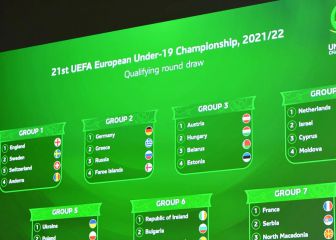 España, en el grupo 8 junto a Bélgica, Azerbaiyán y Luxemburgo