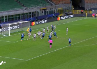El Inter tiene el pase con este gol cantado en el 90' y lo que sucede con Lukaku es terrible