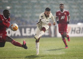 El tridente español de la Roma naufraga en Bulgaria