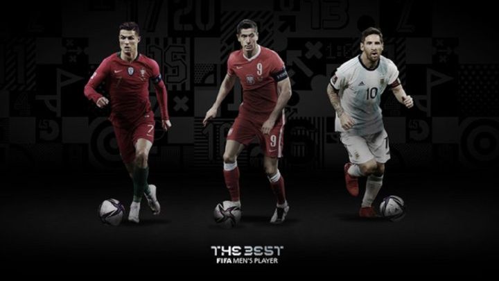 Cristiano, Lewandowski y Messi, finalistas del The Best 2020