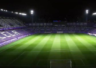 El Valladolid estrena su nueva iluminación: espectacular