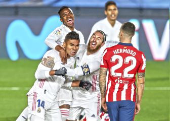 La victoria del Real Madrid ante el Atlético en imágenes