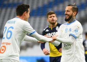 El Marsella neutraliza al Mónaco y acecha al PSG