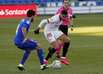 1x1 del Getafe: Etxeita se fusila en el frontón azulón