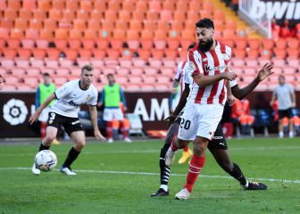Reparto de puntos en Mestalla