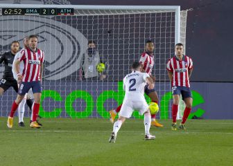 El disparo soñado de Carvajal con el que festejó el Madrid