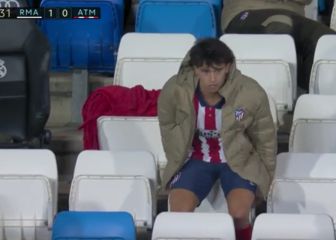 Los colchoneros no dieron crédito y él menos: la reacción furiosa de João Félix tras ser cambiado...