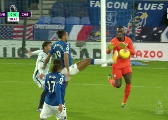 Imaginen lo que se le pasó a Kepa por la cabeza: liada impresionante de Mendy