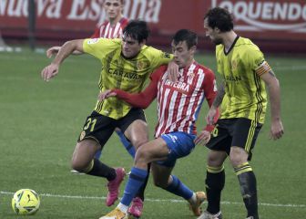 Djurdjevic rescata al Sporting y deja al Zaragoza penúltimo