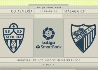 El Almería gana al Málaga y se afianza en los puestos de ascenso