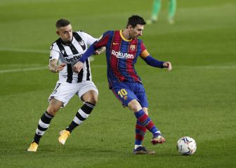 Messi da aire al Barça