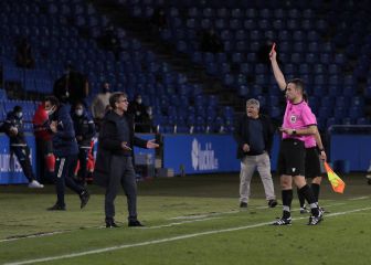 Otra expulsión de Vázquez: solo aguantó cuatro partidos