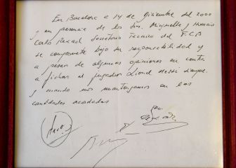 20 años de la servilleta que comprometió a Messi con el Barça: ¿dónde está y quién la tiene?