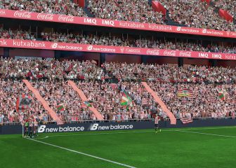 Grada de animación para 2.200 hinchas en San Mamés
